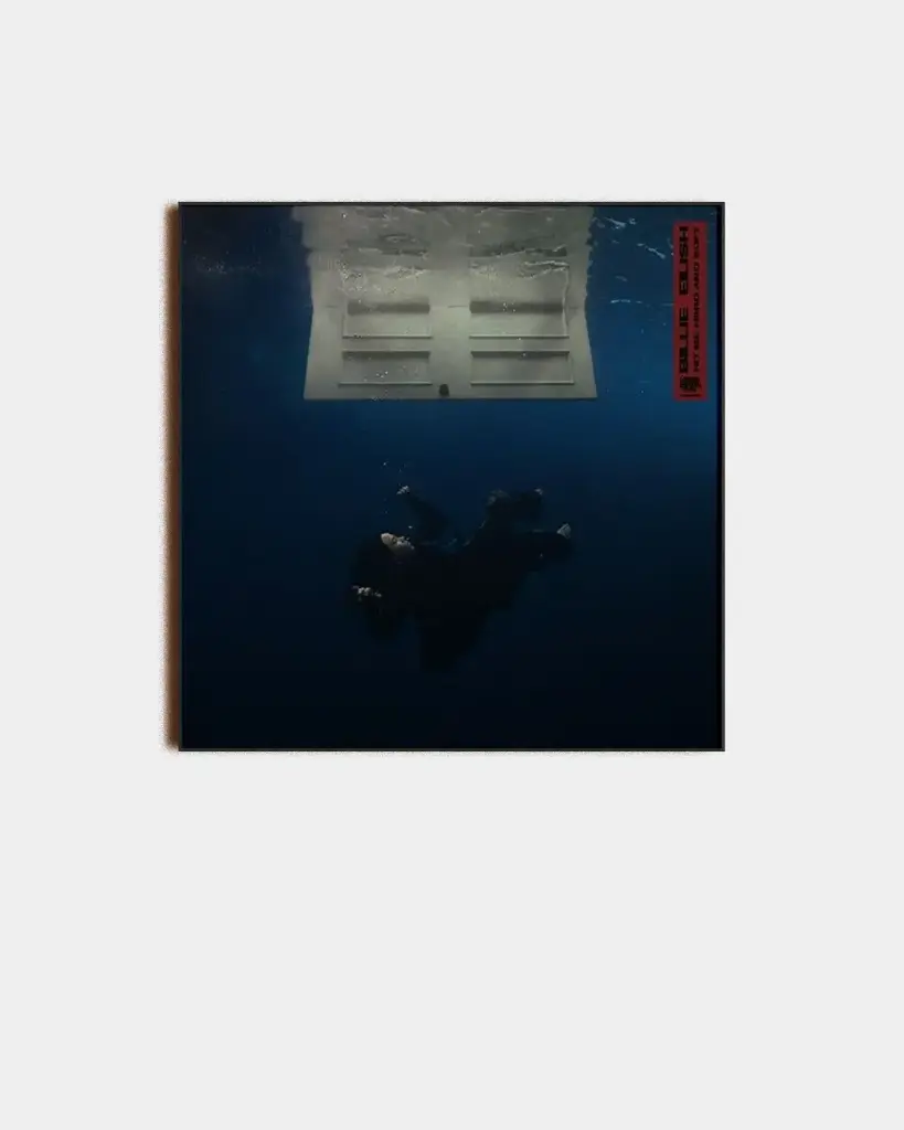 HIT ME HARD AND SOFT PLAQUE (8 X 8 (inches))