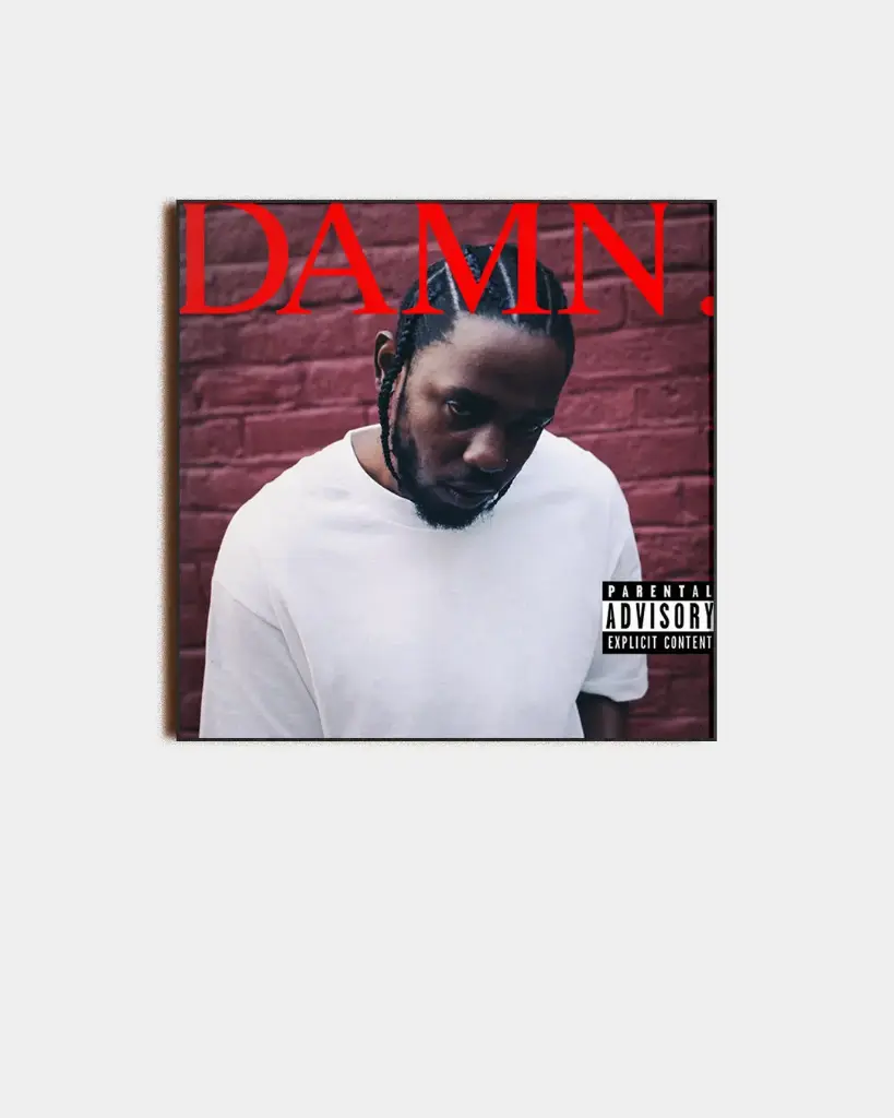 DAMN KENDRICK LAMAR PLAQUE (8 X 8 (inches))
