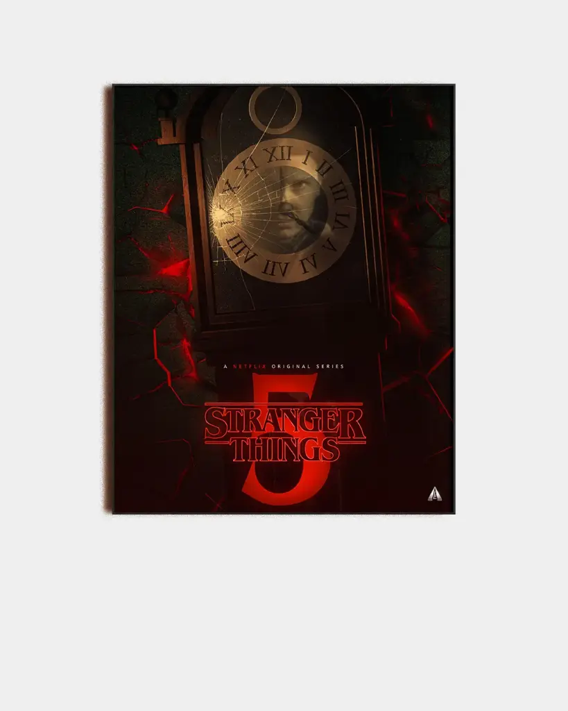 Stranger Things v2 Plaque