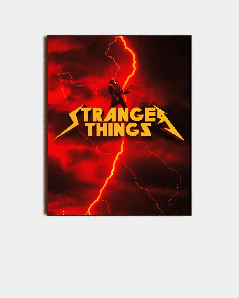 Stranger Things v3 Plaque