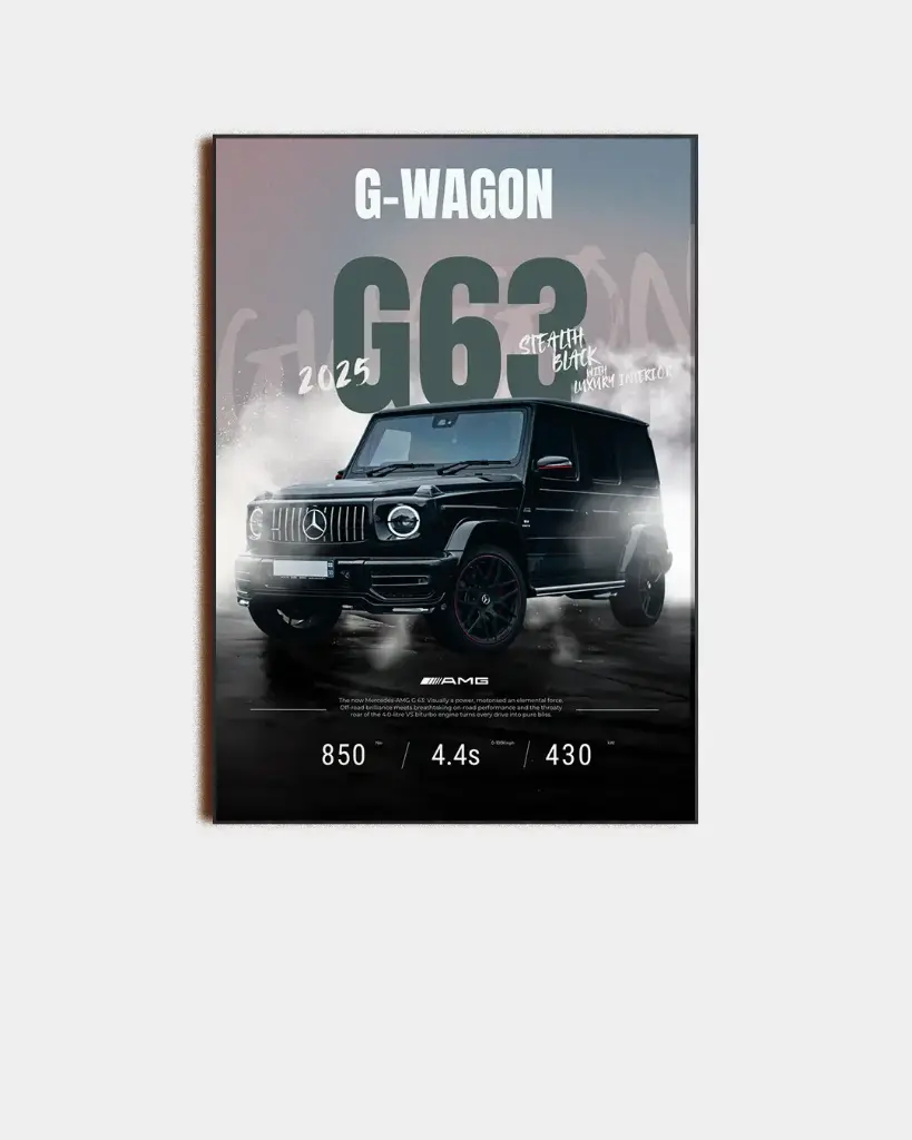 G Wagon Plaque
