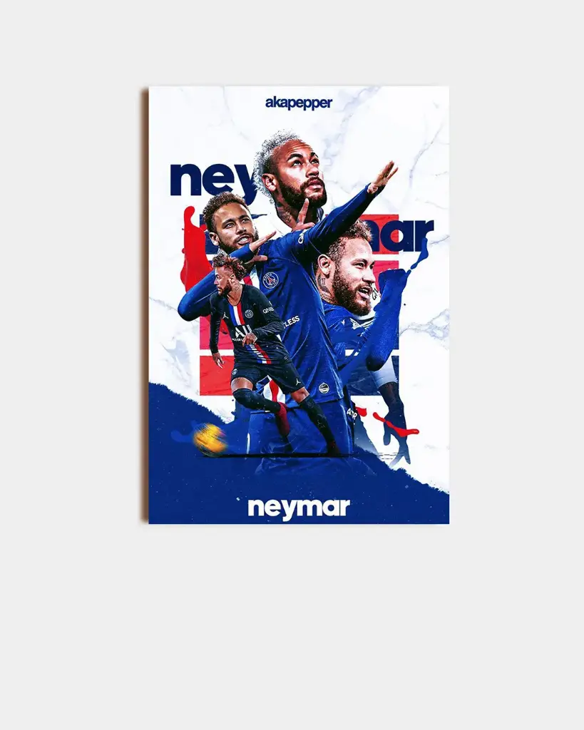 Neymar Jr v2 Plaque