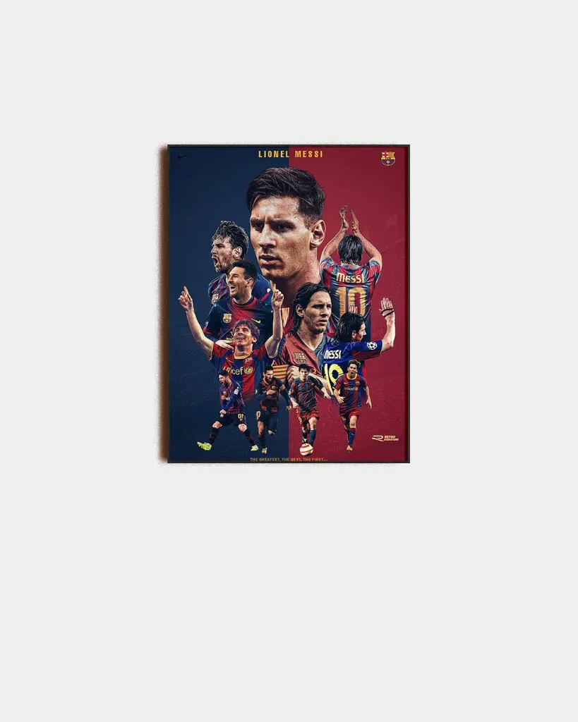 LIONEL MESSI PLAQUE