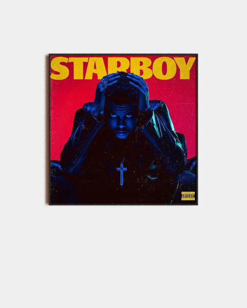 STARBOY PLAQUE  (8 X 8 (inches))